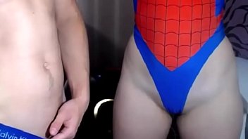American Cuzzin in spider woman suit(clip)