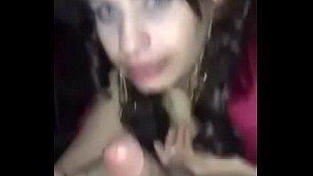 Hot sexy punjabi bhabhi giving blowjob to Dever and make cum