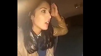 Sexy girl giving BJ in car