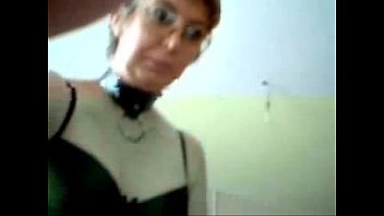 Webcam of horny mom hacked by bad son !