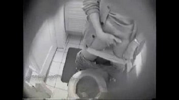 My sister fingering in toilet caught by hidden cam