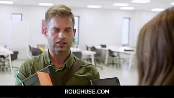 RoughUse -Watching His Office crush Being Free Used